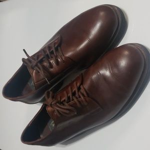 Tommy Hilfiger Authentic Durable and Rugged Burgandy Genuine Leather Shoes